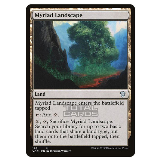 Magic The Gathering - Innistrad - Crimson Vow Commander - Myriad Landscape - 176/38