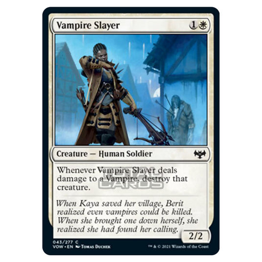 Magic The Gathering - Innistrad - Crimson Vow - Vampire Slayer - 43/277