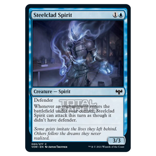 Magic The Gathering - Innistrad - Crimson Vow - Steelclad Spirit - 80/277