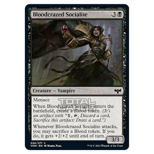 Magic The Gathering - Innistrad - Crimson Vow - Bloodcrazed Socialite - 96/277