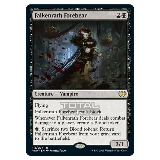 Magic The Gathering - Innistrad - Crimson Vow - Falkenrath Forebear - 111/277