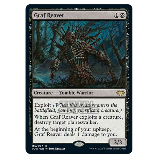 Magic The Gathering - Innistrad - Crimson Vow - Graf Reaver - 115/277