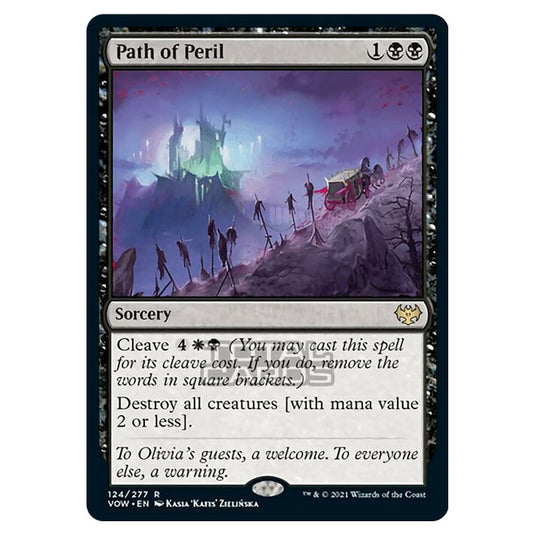 Magic The Gathering - Innistrad - Crimson Vow - Path of Peril - 124/277