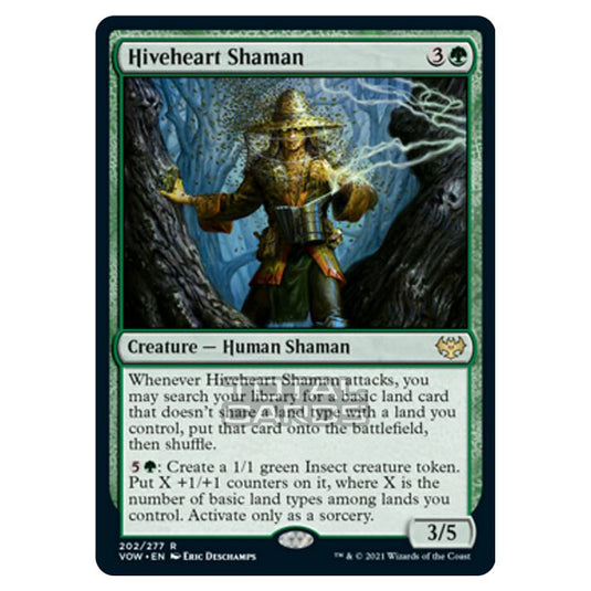 Magic The Gathering - Innistrad - Crimson Vow - Hiveheart Shaman - 202/277