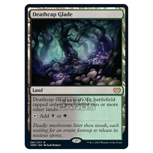 Magic The Gathering - Innistrad - Crimson Vow - Deathcap Glade - 261/277