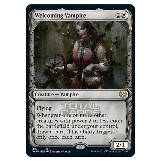 Magic The Gathering - Innistrad - Crimson Vow - Welcoming Vampire - 287/277