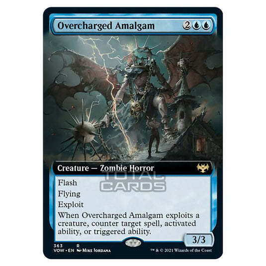 Magic The Gathering - Innistrad - Crimson Vow - Overcharged Amalgam - 363/277