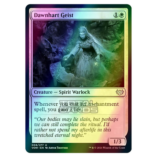 Magic The Gathering - Innistrad - Crimson Vow - Dawnhart Geist - 8/277 (Foil)