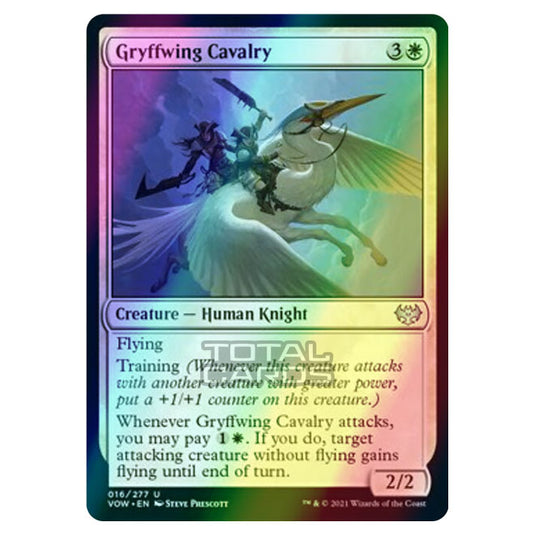 Magic The Gathering - Innistrad - Crimson Vow - Gryffwing Cavalry - 16/277 (Foil)