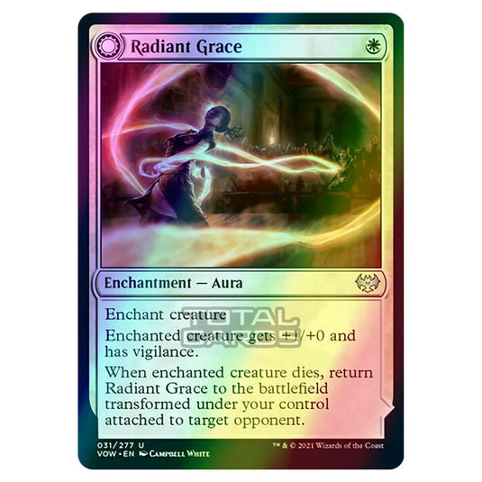 Magic The Gathering - Innistrad - Crimson Vow - Radiant Grace // Radiant Restraints - 31/277 (Foil)