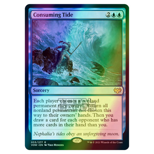 Magic The Gathering - Innistrad - Crimson Vow - Consuming Tide - 53/277 (Foil)