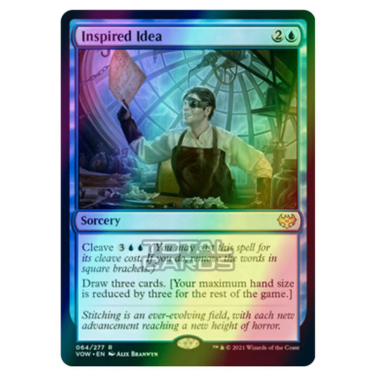 Magic The Gathering - Innistrad - Crimson Vow - Inspired Idea - 64/277 (Foil)