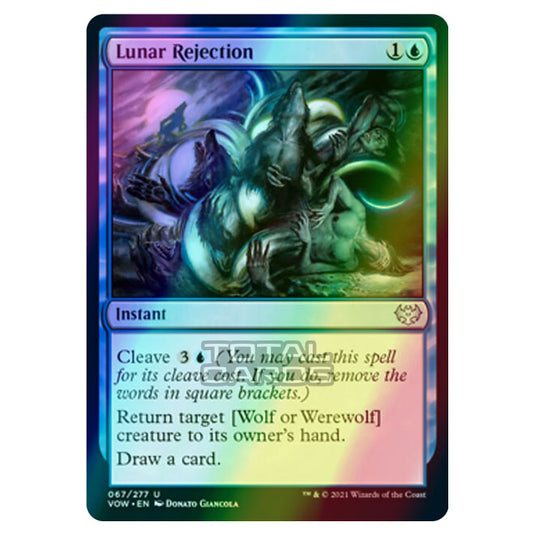 Magic The Gathering - Innistrad - Crimson Vow - Lunar Rejection - 67/277 (Foil)