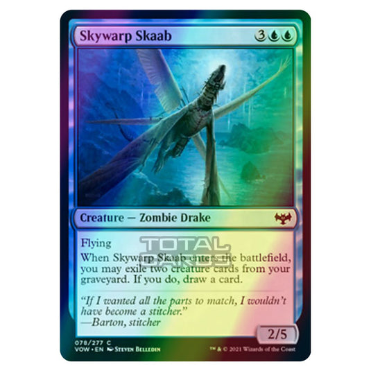 Magic The Gathering - Innistrad - Crimson Vow - Skywarp Skaab - 78/277 (Foil)