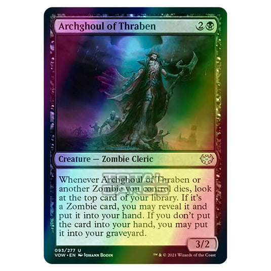 Magic The Gathering - Innistrad - Crimson Vow - Archghoul of Thraben - 93/277 (Foil)