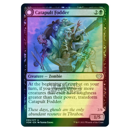 Magic The Gathering - Innistrad - Crimson Vow - Catapult Fodder // Catapult Captain - 99/277 (Foil)