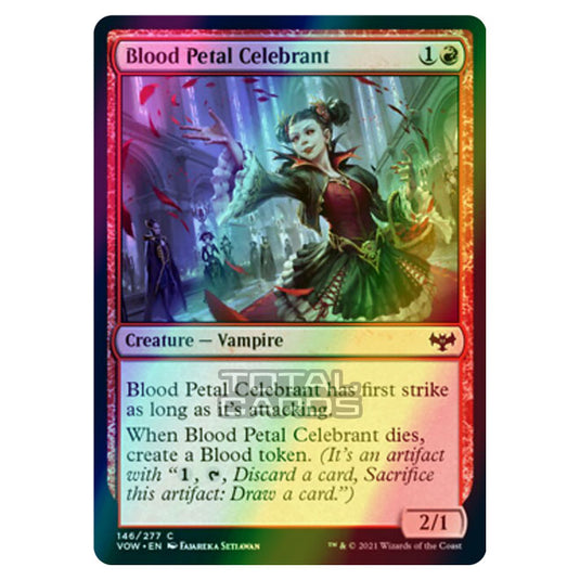 Magic The Gathering - Innistrad - Crimson Vow - Blood Petal Celebrant - 146/277 (Foil)