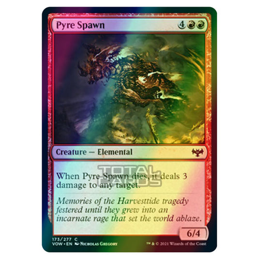 Magic The Gathering - Innistrad - Crimson Vow - Pyre Spawn - 173/277 (Foil)