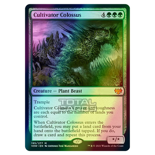 Magic The Gathering - Innistrad - Crimson Vow - Cultivator Colossus - 195/277 (Foil)