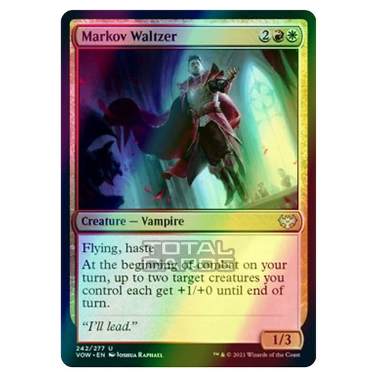 Magic The Gathering - Innistrad - Crimson Vow - Markov Waltzer - 242/277 (Foil)
