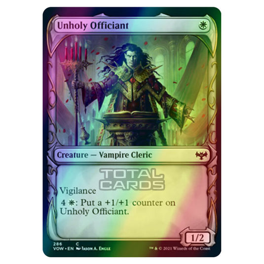 Magic The Gathering - Innistrad - Crimson Vow - Unholy Officiant - 286/277 (Foil)