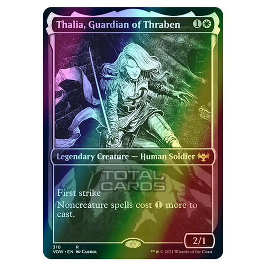 Magic The Gathering - Innistrad - Crimson Vow - Thalia, Guardian of Thraben - 318/277 (Foil)