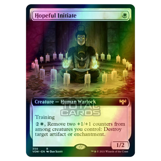 Magic The Gathering - Innistrad - Crimson Vow - Hopeful Initiate - 350/277 (Foil)