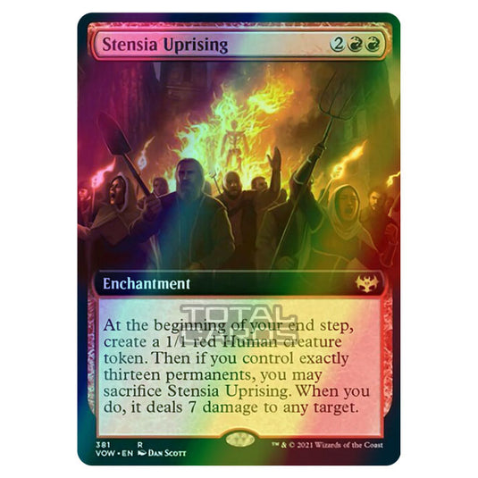 Magic The Gathering - Innistrad - Crimson Vow - Stensia Uprising - 381/277 (Foil)