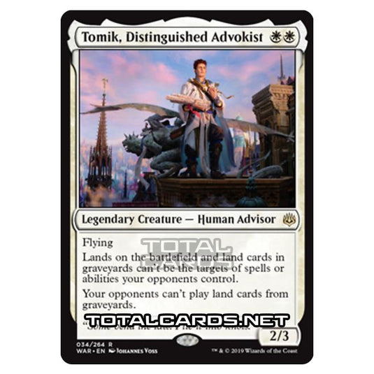 Magic The Gathering - War of The Spark - Tomik, Distinguished Advokist - 34/264