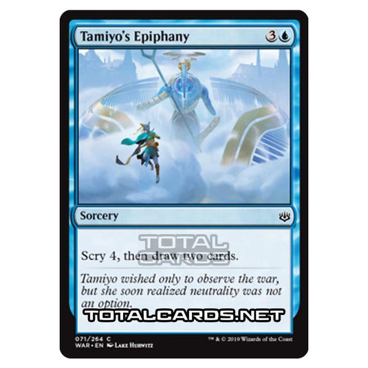 Magic The Gathering - War of The Spark - Tamiyo's Epiphany - 71/264