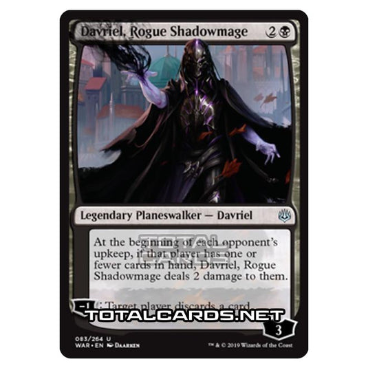 Magic The Gathering - War of The Spark - Davriel, Rogue Shadowmage - 83/264