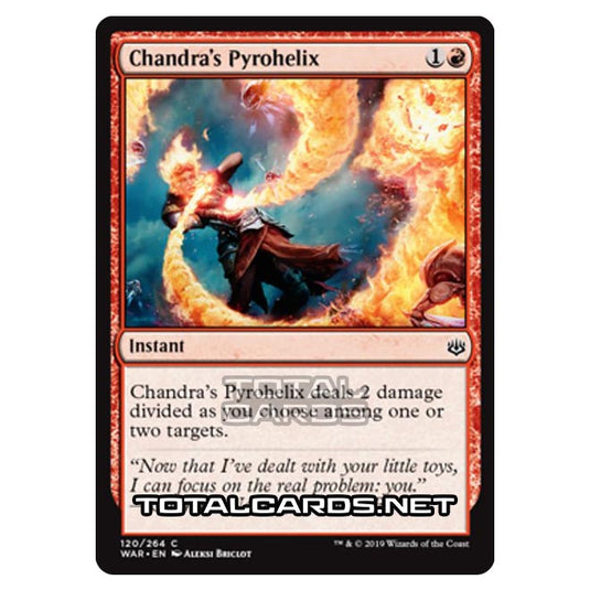 Magic The Gathering - War of The Spark - Chandra's Pyrohelix - 120/264