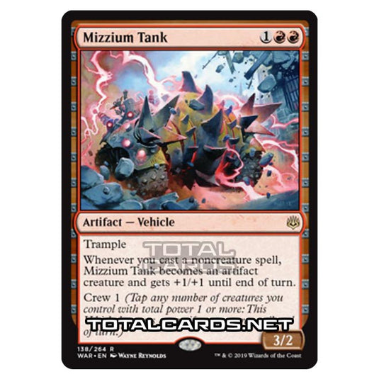 Magic The Gathering - War of The Spark - Mizzium Tank - 138/264
