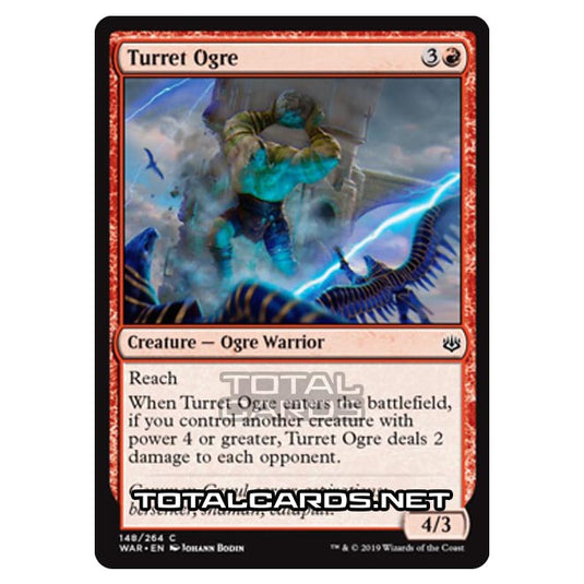 Magic The Gathering - War of The Spark - Turret Ogre - 148/264
