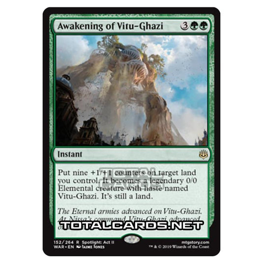 Magic The Gathering - War of The Spark - Awakening of Vitu-Ghazi - 152/264