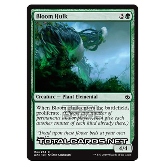 Magic The Gathering - War of The Spark - Bloom Hulk - 154/264