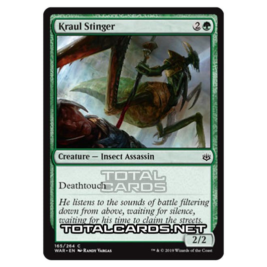 Magic The Gathering - War of The Spark - Kraul Stinger - 165/264