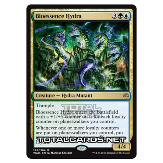 Magic The Gathering - War of The Spark - Bioessence Hydra - 186/264