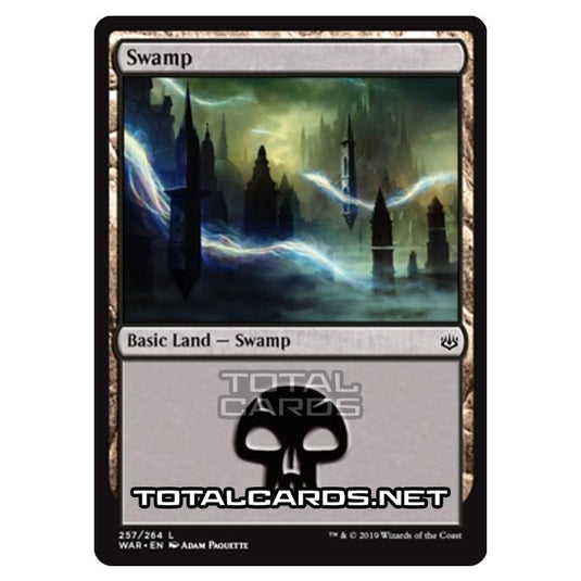 Magic The Gathering - War of The Spark - Swamp - 257/264