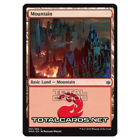 Magic The Gathering - War of The Spark - Mountain - 261/264