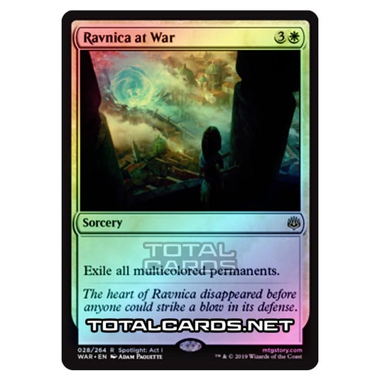 Magic The Gathering - War of The Spark - Ravnica at War - 28/264 (Foil)