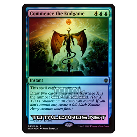 Magic The Gathering - War of The Spark - Commence the Endgame - 45/264 (Foil)