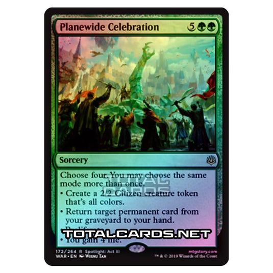 Magic The Gathering - War of The Spark - Planewide Celebration - 172/264 (Foil)