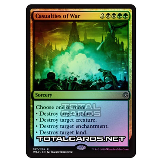 Magic The Gathering - War of The Spark - Casualties of War - 187/264 (Foil)