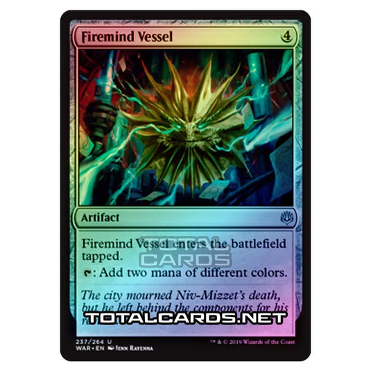Magic The Gathering - War of The Spark - Firemind Vessel - 237/264 (Foil)