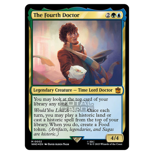 Magic The Gathering - Universes Beyond - Doctor Who - The Fourth Doctor (Commander) - 0002