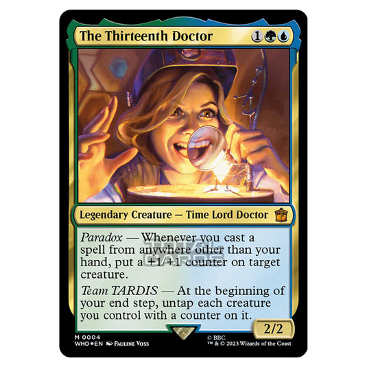 Magic The Gathering - Universes Beyond - Doctor Who - The Thirteenth Doctor (Commander) - 0004