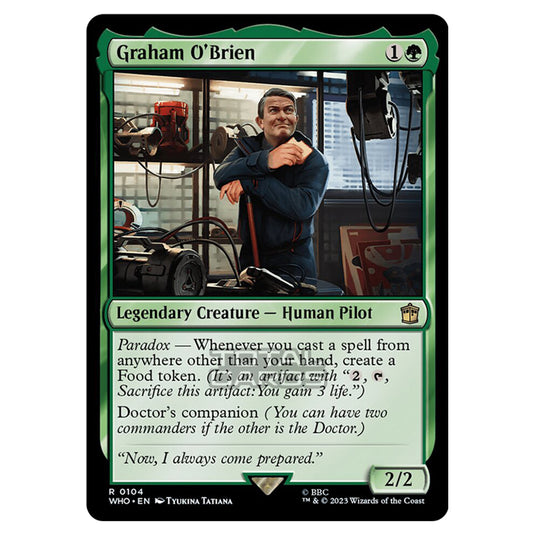 Magic The Gathering - Universes Beyond - Doctor Who - Graham O'Brien - 0104