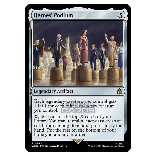 Magic The Gathering - Universes Beyond - Doctor Who - Heroes' Podium - 0242