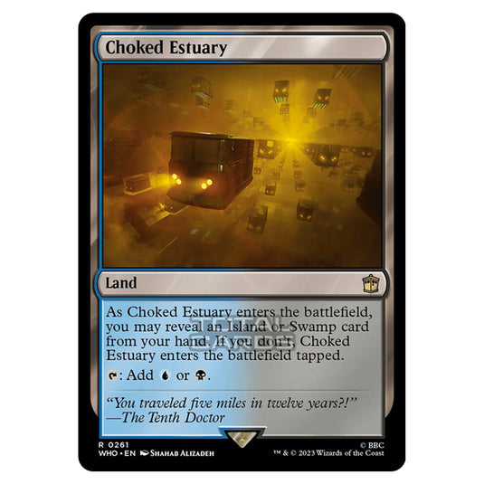 Magic The Gathering - Universes Beyond - Doctor Who - Choked Estuary - 0261